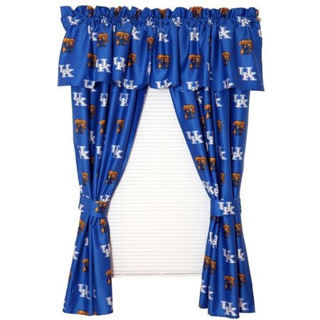 COLLEGE COVERS College Covers KENCP84 Kentucky Printed Curtain Panels 42 in. X 84 in. KENCP84